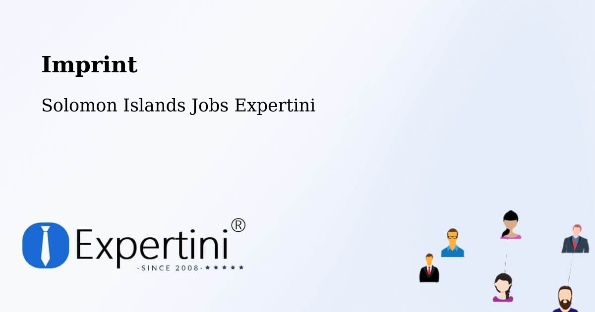 Imprint - Solomon Islands Jobs Expertini